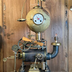 Time Traveler Clock Machine