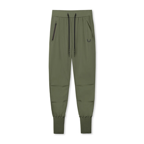 0477. TETRA-LITE™ High Rib Jogger // Olive (S)
