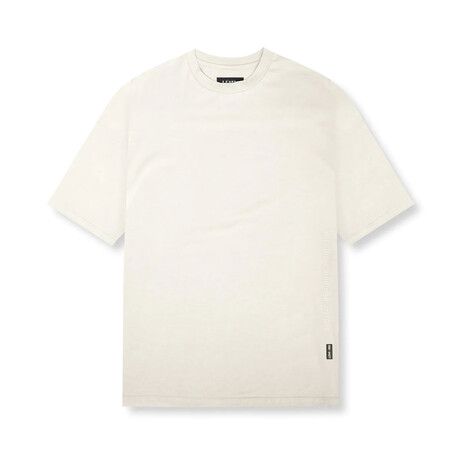 0514. CottonPlus™ Oversized Tee // Ivory Cream (S)
