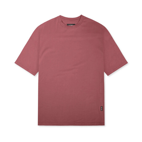 0514. CottonPlus™ Oversized Tee // Red Earth (S)