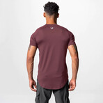 0660. Silver-Lite™ 2.0 Established Tee // Plum (S)
