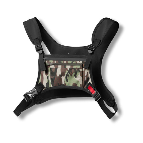 0711. Cordura® Lightweight Chest Pack // Woodland Camo (One Size)