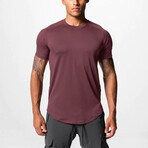 0660. Silver-Lite™ 2.0 Established Tee // Plum (S)