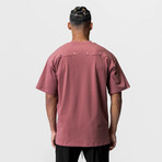 0514. CottonPlus™ Oversized Tee // Red Earth (S)