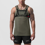 0711. Cordura® Lightweight Chest Pack // Olive (One Size)