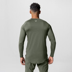 0659. Silver-Lite™ 2.0 Established Long Sleeve // Olive (S)