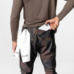 0477. TETRA-LITE™ High Rib Jogger // Rust Camo (S)