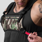 0711. Cordura® Lightweight Chest Pack // Woodland Camo (One Size)