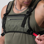 0711. Cordura® Lightweight Chest Pack // Olive (One Size)