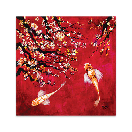 Sakura I Print on Acrylic Glass // Natxa (24"W x 24"H x 0.25"D)