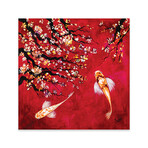 Sakura I Print on Acrylic Glass // Natxa (24"W x 24"H x 0.25"D)