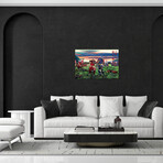 Sekihagara Print on Acrylic Glass // Mayka Ienova (24"W x 16"H x 0.25"D)