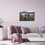 Sekihagara Print on Acrylic Glass // Mayka Ienova (24"W x 16"H x 0.25"D)