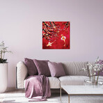 Sakura I Print on Acrylic Glass // Natxa (24"W x 24"H x 0.25"D)