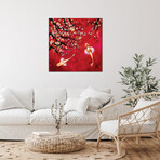 Sakura I Print on Acrylic Glass // Natxa (24"W x 24"H x 0.25"D)
