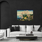 Goten-yama-hill, Shinagawa on the Tokaido (Tokaido Shinagawa Goten'yama no Fuji) Print // Katsushika Hokusai (24"H x 16"W x 0.25"D)