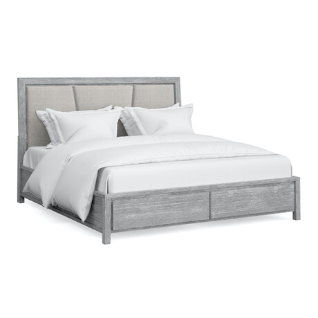 Largo Upholstery Linen Bed // King