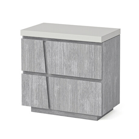 Largo Concrete Nightstand // Left