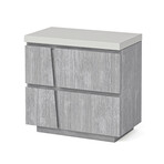 Largo Concrete Nightstand // Left