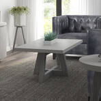 Largo Concrete Square Coffee Table // 39"