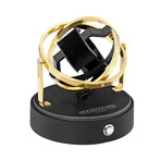 Astronomy Gyroscope Winder // Black + Gold