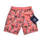 Hula Dancers Board Shorts // Peach Echo (28)