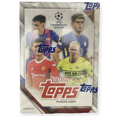 2022-23 Topps UEFA Champions League Soccer Blaster Box // Sealed Box Of Cards