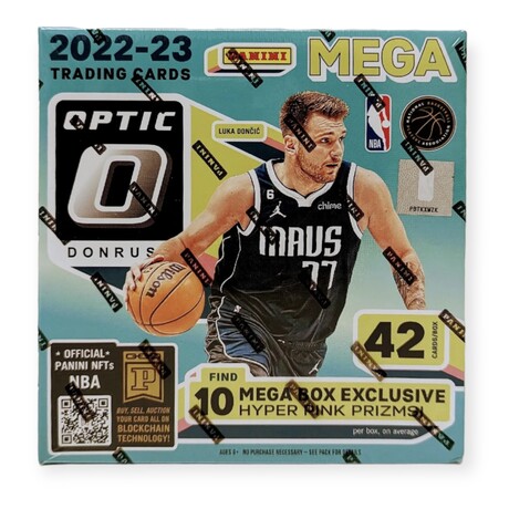 2022-23 Panini Donruss Optic NBA Basketball Mega Box // Chasing Rookies (Banchero, Williams, Kessler, Murray Etc.) // Sealed Box Of Cards