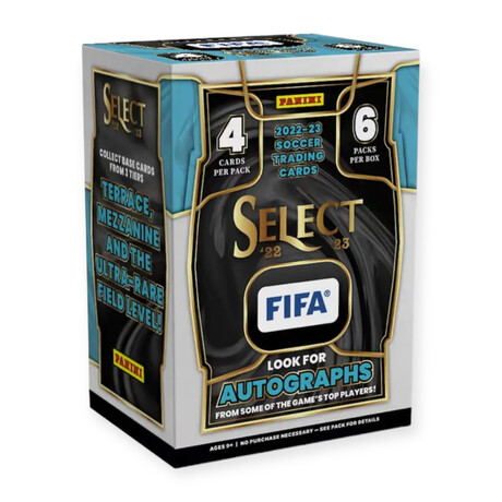 2022-23 Panini Select Fifa Soccer Blaster Box // Sealed Box Of Cards