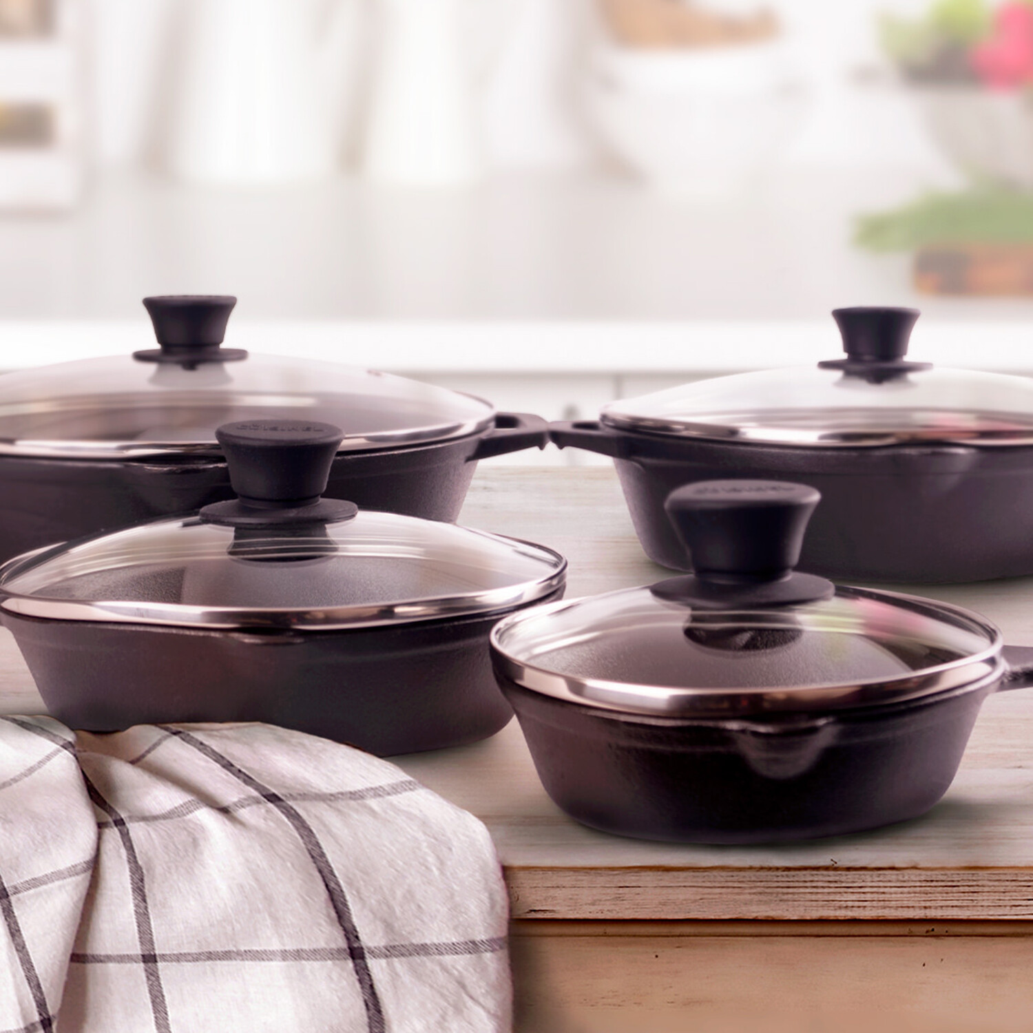 Finally go cast iron with Cuisinel cookware and accessories from