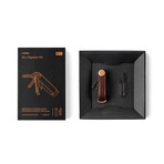 Leather Key Organizer // Multi-Tool V2 // Espresso + Black