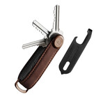 Leather Key Organizer // Multi-Tool V2 // Espresso + Black