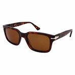 Persol // Men's PO3272S 24/33 Sunglasses // Havana + Brown