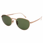 Persol // Men's PO5002SVT 80004E Sunglasses // Gold + Green