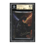 1995 Batman Master Series Spectra Etch #1 Batman Ken Kelly BGS 9.5 Gem Mint