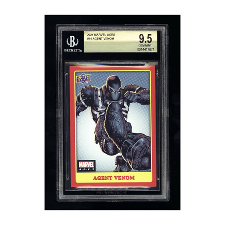 2021 Marvel Ages #14 Agent Venom BGS 9.5  // Gem Mint