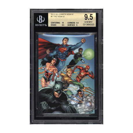 2012 DC Comics New 52 #1 The New 52 BGS 9.5 Gem Mint