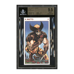V1 1995 Tarocchi Marvel Italian #0 Wolverine BGS 9.5 Gem Mint