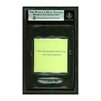 1989 Batman Flicker Stickers #3 Hands at Hips BGS 9 Mint