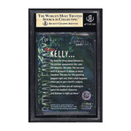 1995 Batman Master Series Spectra Etch #1 Batman Ken Kelly BGS 9.5 Gem Mint