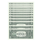 1969-B $1 U.S. Federal Reserve Star Notes // 12 District Set ABCDEFGHIJKL // Deluxe Collector's Pouch
