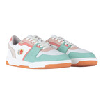 Unisex "Apple Leather" Vegan Sneakers // Mint + Salmon (Euro: 42)