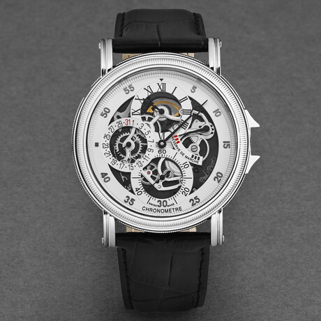 Paul Picot Atelier Skeleton Regulator Automatic // P3090.SG.7203 // Store Display