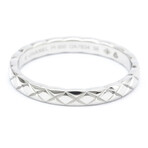 Chanel // 18k White Gold Coco Crush Ring // Ring Size: 9 // Store Display