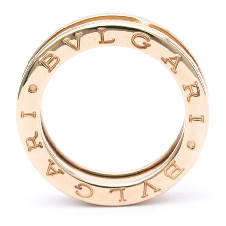 Bulgari // 18k Rose Gold B.zero1 Ring // Ring Size: 5.5 // Store Display