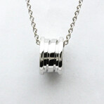 Bulgari // 18k White Gold B-zero1 Necklace // 15.74" // Store Display