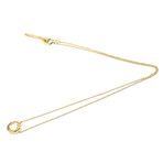 Tiffany & Co. // 18k Rose Gold T Two Circle Necklace // 15.74"-17.71" // Store Display