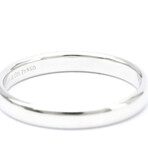 Tiffany & Co. // Platinum Classic Band Ring // Ring Size: 8.5 // Store Display