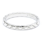 Chanel // 18k White Gold Coco Crush Ring // Ring Size: 9 // Store Display