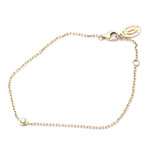 Cartier // 18k Rose Gold Diamants Légers De Cartier Diamond Bracelet // 6.49"-7.28" // Store Display